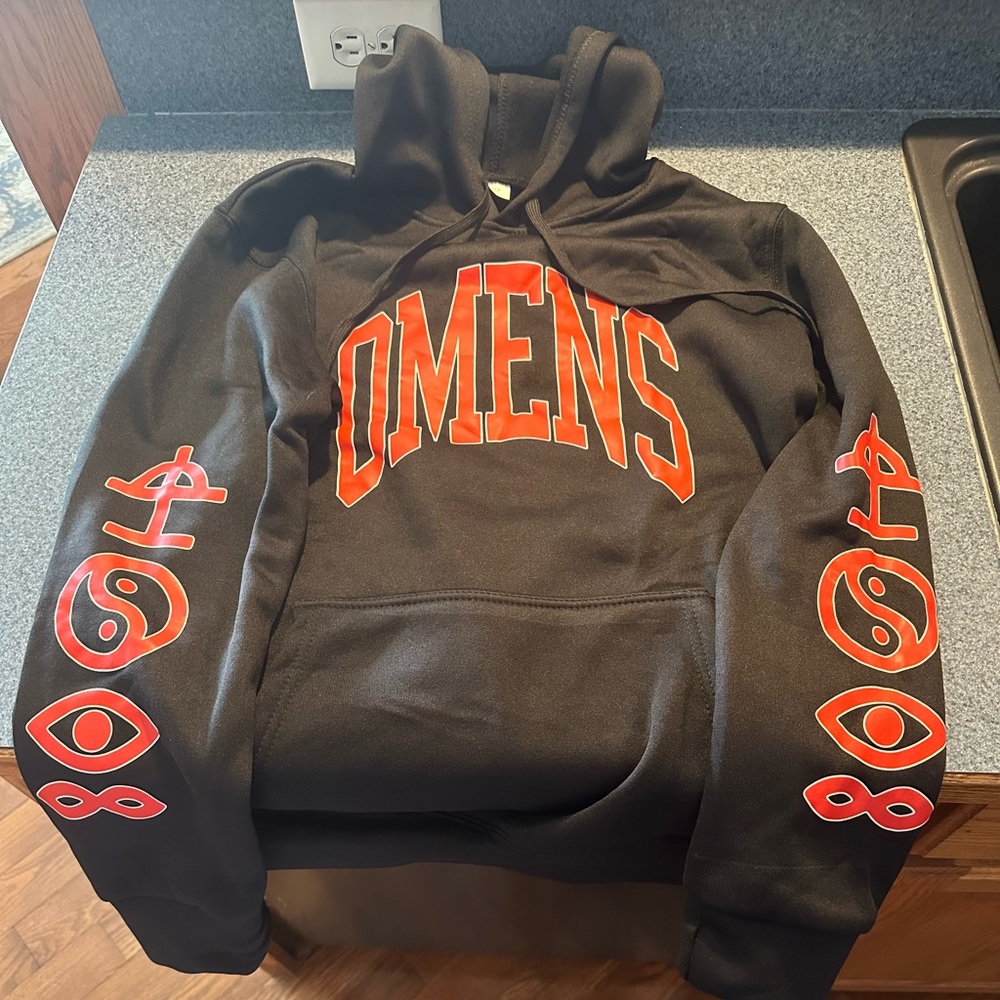 Unisex size medium Bad Omens replica hoodie.